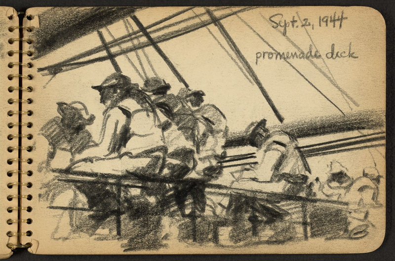 Illustration for article titled The Sketchbooks of Victor Lundy